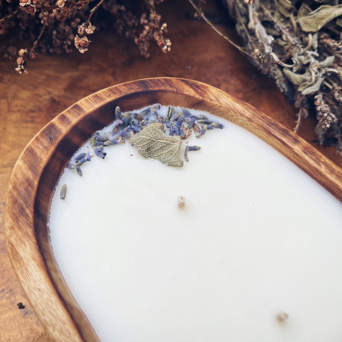 LAVENDER CUCUMBER & SAGE DOUGH BOWL CANDLE