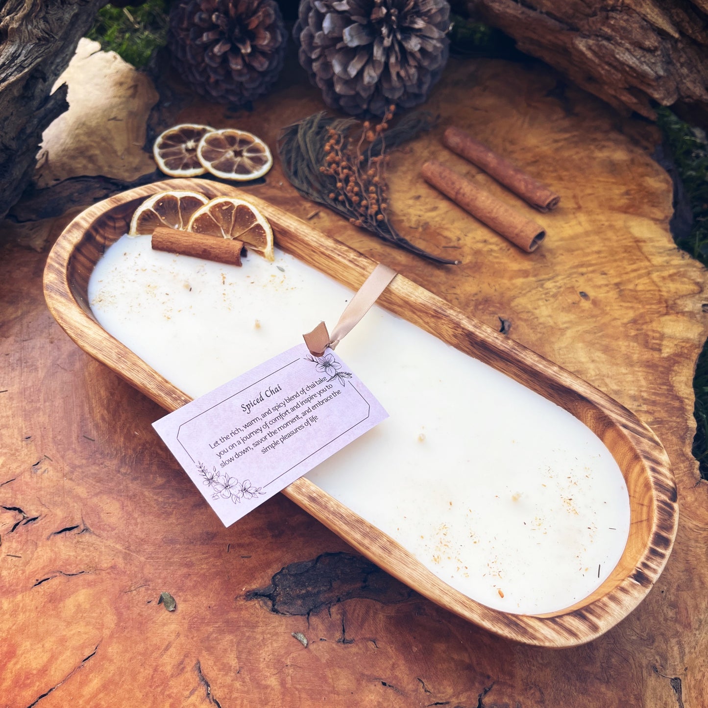 SPICED CHAI DOUGH BOWL CANDLE