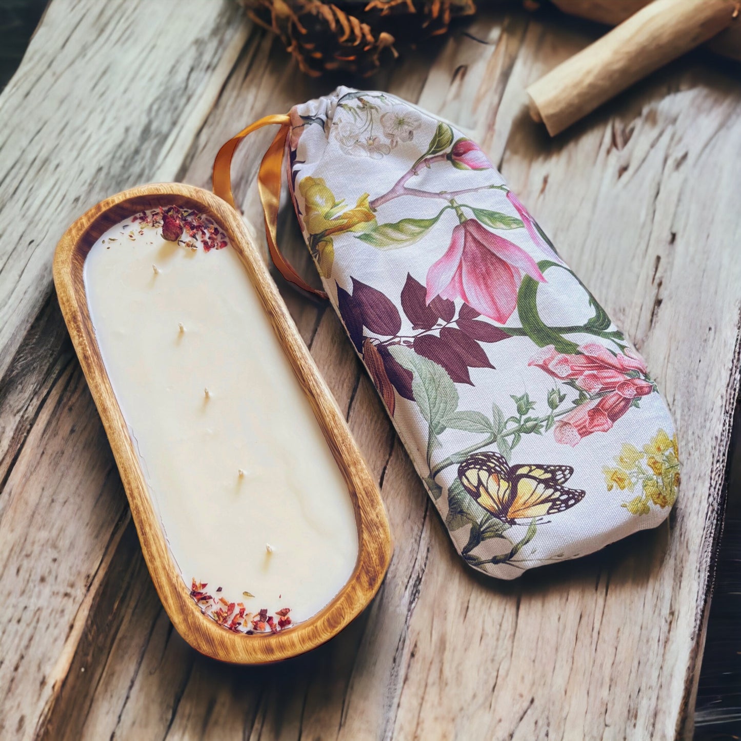 MARSHMALLOW SANDALWOOD DOUGH BOWL CANDLE