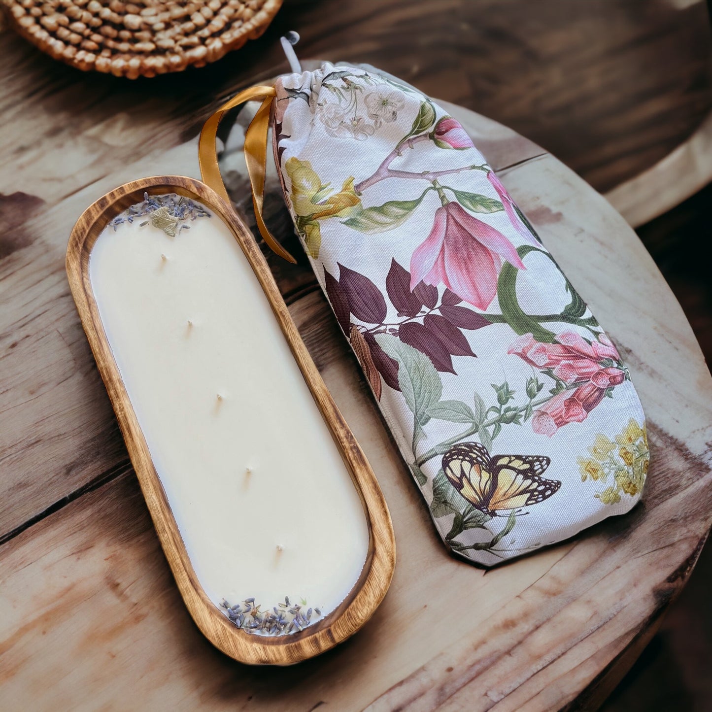 LAVENDER CUCUMBER & SAGE DOUGH BOWL CANDLE